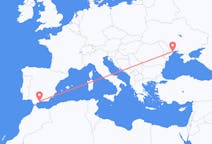 Flyrejser fra Malaga, Spanien til Odessa, Ukraine