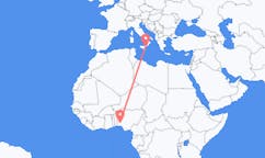 Flyrejser fra Ibadan til Catania