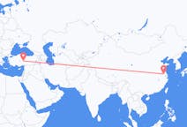 出发地 中国出发地 扬州市目的地 土耳其開塞利的航班