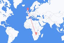 Flights from Victoria Falls, Zimbabwe to Edinburgh, the United Kingdom