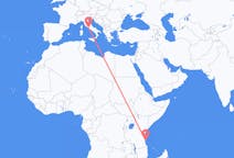 Flights from Mafia Island, Tanzania to Rome, Italy