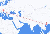 出发地 中国出发地 湛江市目的地 意大利的里雅斯特的航班