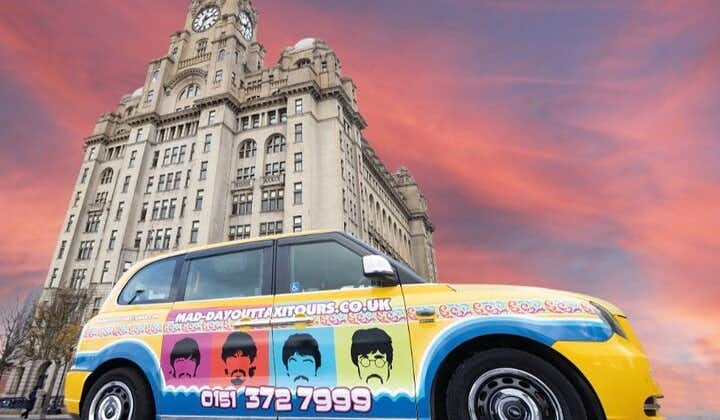 Mad Day Out Beatles-Taxitouren in Liverpool, England