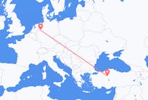 Flyg från Münster, Tyskland till Ankara, Turkiet