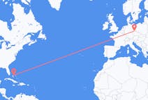 Flyg från Nassau, Bahamas till Dresden, Tyskland