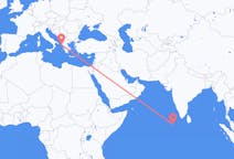 Flyg från Dharavandhoo Island till Korfu