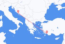 Flights from Split, Croatia to Dalaman, Turkey