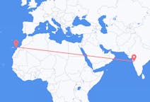 Flyreiser fra Pune, India til Ajuy, Spania
