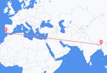 出发地 印度出发地 古瓦哈提目的地 葡萄牙法鲁区的航班