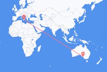 Flyrejser fra Adelaide, Australien til Catania, Italien