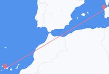 Fly fra San Sebastián de La Gomera til Alghero