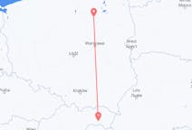 Flights from Košice, Slovakia to Szymany, Szczytno County, Poland