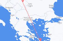 เที่ยวบินจาก Mykonos สู่เมืองนิส