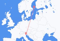 Flights from Mariehamn to Venice