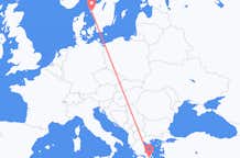 Flyrejser fra Athen til Göteborg