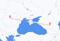 Flyg från Mineralnye Vody, Ryssland till Târgu Mureș, Rumänien