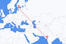 Flights from Surat to Tallinn
