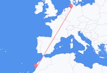 Flights from Agadir, Morocco to Bremen, Germany