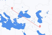 Flyg från Esfahan, Iran till Debrecen, Ungern