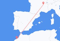 Flyrejser fra Casablanca, Marokko til Lyon, Frankrig
