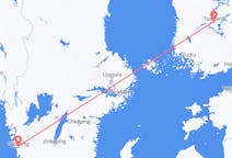 Voli da Tampere, Finlandia a Göteborg, Svezia