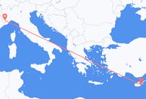 Flyg från Larnaca till Cuneo