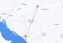 Vluchten van Oradea naar Podgorica