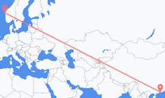 Рейсы из Шэньчжэня, Китай во Флоро, Норвегия