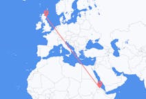 Flyreiser fra Asmara, til Aberdeen