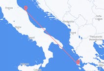 Flug frá Kefallinia til Ancona