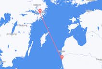 Flyreiser fra Palanga, Litauen til Stockholm, Sverige