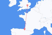 Flights from Pamplona, Spain to London, the United Kingdom