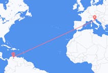 Flyg från Maracaibo, Venezuela till Rimini, Italien