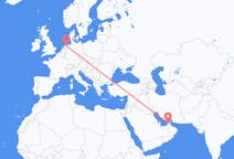 Flights from Dubai, United Arab Emirates to Groningen, the Netherlands