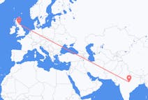 出发地 印度出发地 贾巴尔普尔前往苏格兰的爱丁堡的航班
