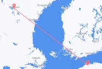 Flyreiser fra Tallinn, til Östersund