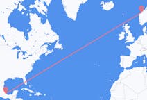 Flyreiser fra Veracruz, til Molde