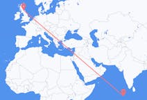 Flights from Kudahuvadhoo, Maldives to Edinburgh, the United Kingdom