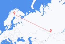Fly fra Gorno-Altaysk til Pajala