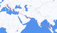 Flights from Medan, Indonesia to Rimini, Italy
