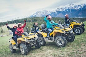 Zakopane: Halvdagstur med fyrhjulingar i Tatrabergen