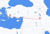 Flyreiser fra Suleimania, Irak til Dalaman, Tyrkia