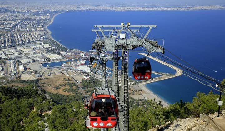 Antalya City Tour med vandfald og svævebane