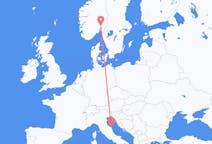 Flyreiser fra Oslo, til Ancona