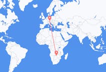 Flyrejser fra Victoria Falls, Zimbabwe til München, Tyskland