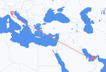 Flyrejser fra Abu Dhabi, De Forenede Arabiske Emirater til Firenze, Italien