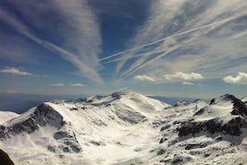 Heldags snowshoeing-tur til Bezbog-toppen 2645 m i Pirin-fjellene