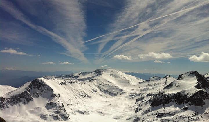 Full day Snowshoeing tour to Bezbog peak 2645 m in Pirin Mountains