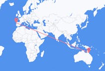 Flyrejser fra Cairns, Australien til Vigo, Spanien