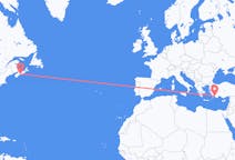 Flights from Halifax, Canada to Dalaman, Turkey